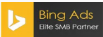 Bing Ads Elite SMB Partner badge